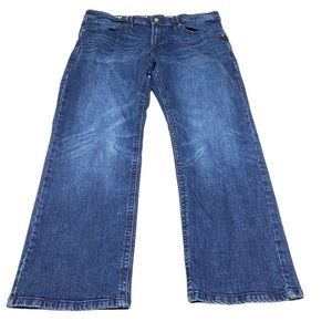 TK Axel Jeans Adult Size 36 x 30 Slim Boot Cut Stretch Blue Mens Denim Western